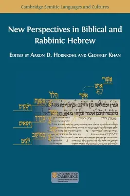 Új perspektívák a bibliai és rabbinikus héber nyelvben - New Perspectives in Biblical and Rabbinic Hebrew