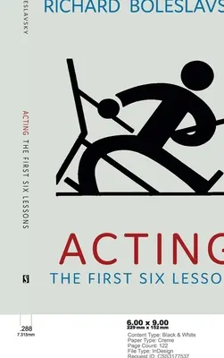 Színészkedés: Az első hat lecke - Acting: The First Six Lessons