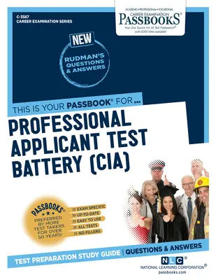 Szakmai jelentkezői tesztcsomag (Cia), 3587 - Professional Applicant Test Battery (Cia), 3587