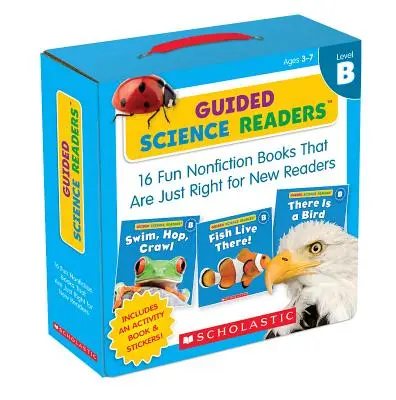 Guided Science Readers: B szint [matricával (matricákkal) és aktivitáskönyvvel] - Guided Science Readers: Level B [With Sticker(s) and Activity Book]