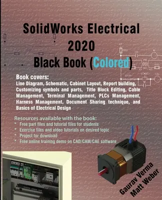 SolidWorks Electrical 2020 Fekete könyv (színes) - SolidWorks Electrical 2020 Black Book (Colored)