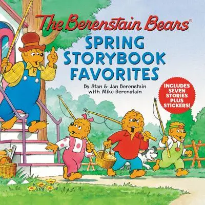 A Berenstain medvék tavaszi mesekönyv kedvencei [matricákkal] - The Berenstain Bears Spring Storybook Favorites [With Stickers]