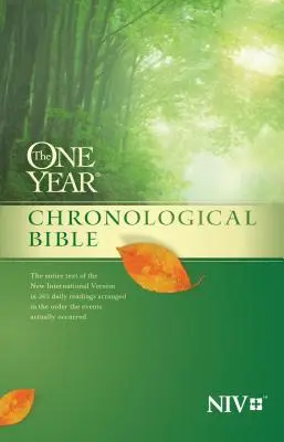 Egyéves kronológiai Biblia-NIV - One Year Chronological Bible-NIV