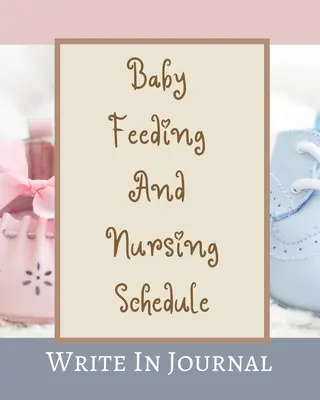 Baba etetés és szoptatás menetrend - Írj naplóba - idő, jegyzetek, pelenkák - krém barna pasztell rózsaszín kék absztrakt - Baby Feeding And Nursing Schedule - Write In Journal - Time, Notes, Diapers - Cream Brown Pastels Pink Blue Abstract