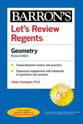 Tekintsük át a Regents-t! Geometria Felülvizsgált kiadás - Let's Review Regents: Geometry Revised Edition