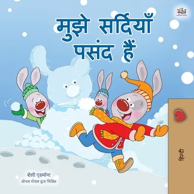 I Love Winter (Hindi gyermekkönyv) - I Love Winter (Hindi Children's Book)