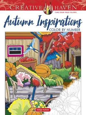 Creative Haven Őszi inspirációk Színezd szám szerint - Creative Haven Autumn Inspirations Color by Number