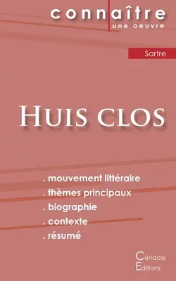 Huis clos by Jean-Paul Sartre (teljes irodalmi elemzés és összefoglaló) - Fiche de lecture Huis clos de Jean-Paul Sartre (Analyse littraire de rfrence et rsum complet)