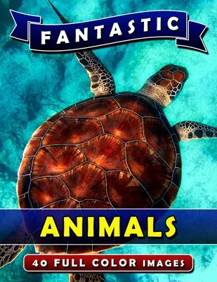Fantasztikus állatok: Felnőtteknek, időseknek és Alzheimer-kórban és demenciában szenvedőknek. Demencia tevékenységek időseknek könyv. - Fantastic Animals: Picture Book Gift for Adults, Seniors and People with Alzheimer's & Dementia. Dementia Activities for Seniors Book.