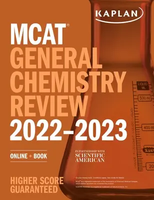 MCAT Általános kémiai felülvizsgálat 2022-2023: Online + könyv - MCAT General Chemistry Review 2022-2023: Online + Book