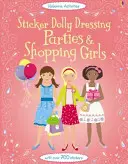 Matrica Dolly öltöztetés Partik és vásárlás - Sticker Dolly Dressing Parties & Shopping