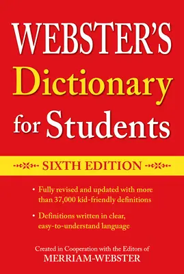 Webster szótár diákoknak, hatodik kiadás - Webster's Dictionary for Students, Sixth Edition