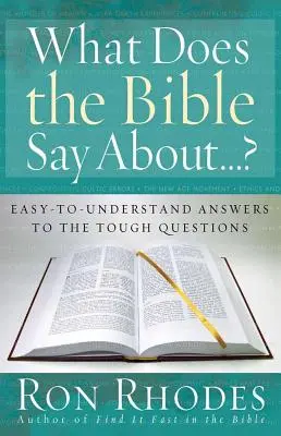 Mit mond a Biblia a...? - What Does the Bible Say About...?