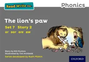 Read Write Inc. Phonics: Az oroszlán mancsa 2. mesekönyv - Read Write Inc. Phonics: Grey Set 7 Storybook 2 The Lion's Paw