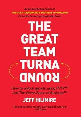 The Great Team Turnaround: Hogyan lehet a PVTV(TM) és Az üzleti élet nagy játéka(TM) segítségével növekedést elérni? - The Great Team Turnaround: How to unlock growth using PVTV(TM) and The Great Game of Business(TM)