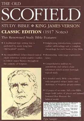 Régi Scofield Tanulmányi Biblia-KJV-Klasszikus - Old Scofield Study Bible-KJV-Classic