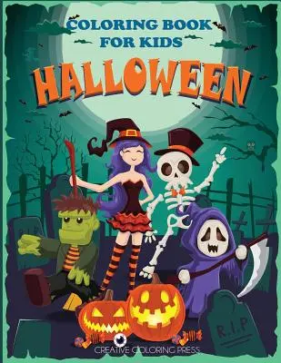 Halloween színezőkönyv gyerekeknek - Halloween Coloring Book for Kids