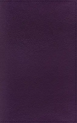 Nrsv, Személyes méretű, nagy nyomtatott Biblia Apokrifekkel, prémium kecskebőr, lila, Premier Collection, nyomtatott oldalszélek, Comfort Print - Nrsv, Personal Size Large Print Bible with Apocrypha, Premium Goatskin Leather, Purple, Premier Collection, Printed Page Edges, Comfort Print