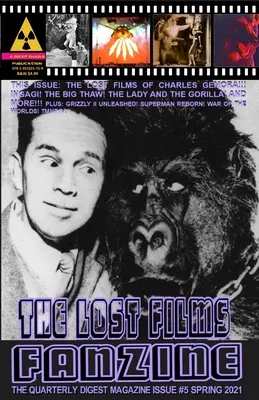 The Lost Films Fanzine #5: (Fekete-fehér/Variáns B borító) - The Lost Films Fanzine #5: (Black and White/Variant Cover B)