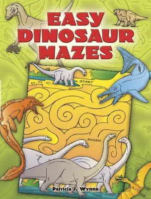 Könnyű dinoszaurusz-labirintusok - Easy Dinosaur Mazes