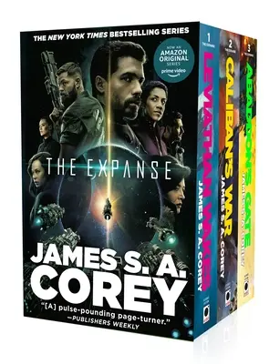 The Expanse Boxed Set v pevné vazbě: Leviathan Wakes, Caliban's War, Abaddon's Gate: Nyní originální série Prime - The Expanse Hardcover Boxed Set: Leviathan Wakes, Caliban's War, Abaddon's Gate: Now a Prime Original Series