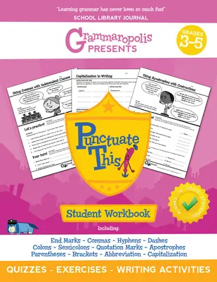 Az írásjelek munkafüzet, 3-5. évfolyam - The Punctuation Workbook, Grades 3-5