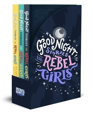 Jóéjszakai történetek lázadó lányoknak 3 kötetes ajándékcsomag - Good Night Stories for Rebel Girls 3-Book Gift Set