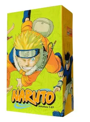 Naruto Box Set 1 - 1-27. kötet prémiummal - Naruto Box Set 1 - Volumes 1-27 with Premium