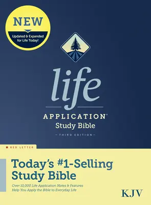 KJV Life Application Study Bible, Harmadik kiadás (Piros betűs, keményfedeles) - KJV Life Application Study Bible, Third Edition (Red Letter, Hardcover)