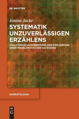 Systematik unzuverlssigen Erzhlens (Rendszertan az unzuverlssigen Erzhlens) - Systematik unzuverlssigen Erzhlens