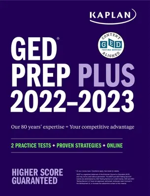 GED Test Prep Plus 2022-2023: 2 gyakorló teszt + bevált stratégiák + Online - GED Test Prep Plus 2022-2023: 2 Practice Tests + Proven Strategies + Online