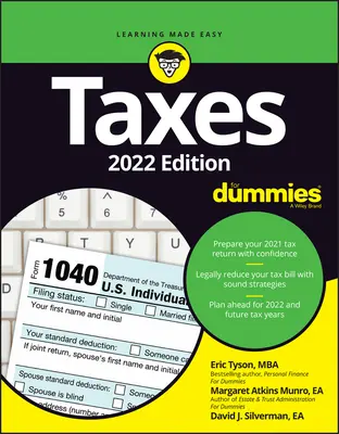 Adók Dummies-nek: 2022-es kiadás - Taxes for Dummies: 2022 Edition