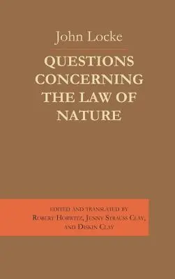 A természetjoggal kapcsolatos kérdések - Questions Concerning the Law of Nature