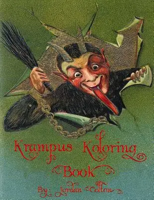 Krampus Koloring” (Színező) könyv” - Krampus Koloring