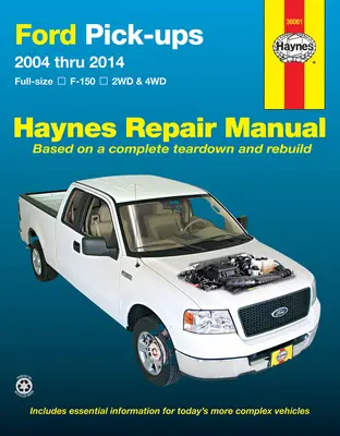 Ford F-150 2wd & 4WD Pick-Ups (04-14) Haynes javítási kézikönyv: Full-Size F-150 2wd & 4WD - Ford F-150 2wd & 4WD Pick-Ups (04-14) Haynes Repair Manual: Full-Size F-150 2wd & 4WD