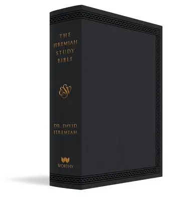 A Jeremiás Tanulmányi Biblia, Esv, fekete bőrkárpit: What It Says. What It Means. What It Means for You. - The Jeremiah Study Bible, Esv, Black Leatherluxe: What It Says. What It Means. What It Means for You.