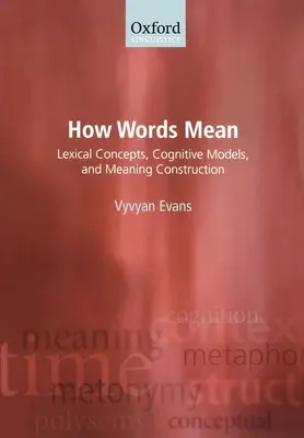 Hogyan jelentenek a szavak: Lexikai fogalmak, kognitív modellek és jelentéskonstrukció - How Words Mean: Lexical Concepts, Cognitive Models, and Meaning Construction