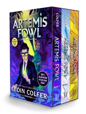 Artemis Fowl 3 könyvből álló, puha kötésű dobozos sorozat - Artemis Fowl 3-Book Paperback Boxed Set