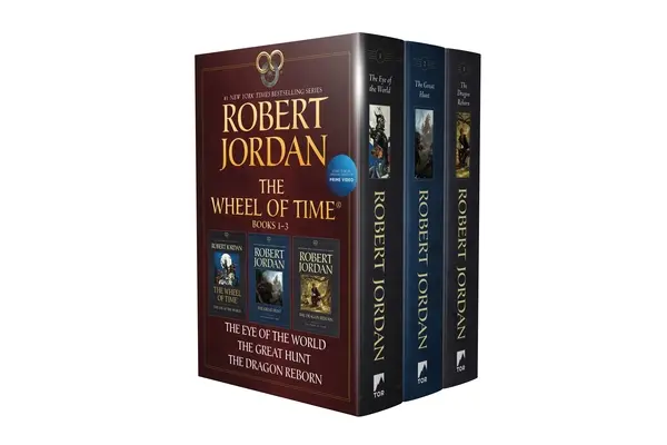 Az idő kereke papirosos dobozos készlet I.: A világ szeme, A nagy vadászat, Az újjászületett sárkány - Wheel of Time Paperback Boxed Set I: The Eye of the World, the Great Hunt, the Dragon Reborn