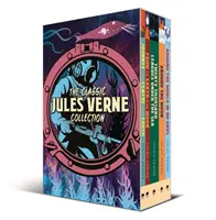 Klasszikus Jules Verne-gyűjtemény - 5 kötetes dobozos kiadás - Classic Jules Verne Collection - 5-Volume box set edition