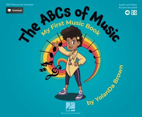 A zene ABC-je - Az első zenei könyvem, írta YolanDa Brown - ABCs of Music - My First Music Book, by YolanDa Brown