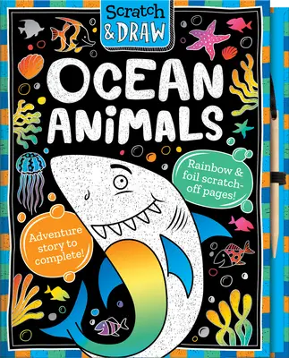 Karcolj és rajzolj óceáni állatokat - Scratch and Draw Ocean Animals