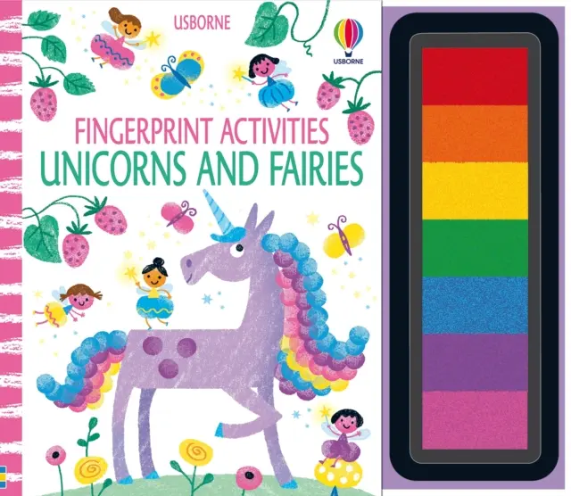 Ujjlenyomat tevékenységek Egyszarvúak és tündérek - Fingerprint Activities Unicorns and Fairies