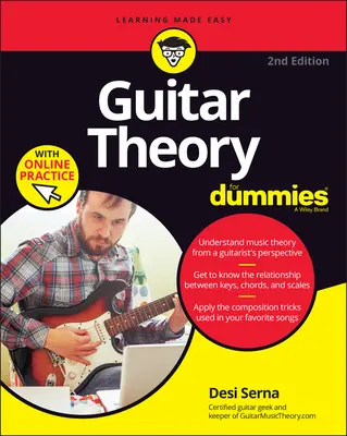 Guitar Theory for Dummies for Dummies with Online Practice (Gitárelmélet Dummiknak) - Guitar Theory for Dummies with Online Practice