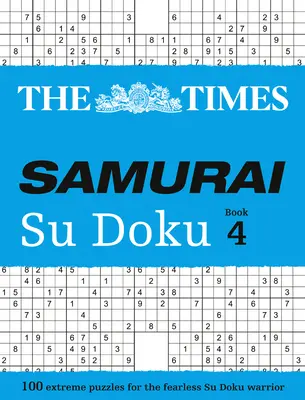 The Times Samurai Su Doku könyv 4, 4 - The Times Samurai Su Doku Book 4, 4