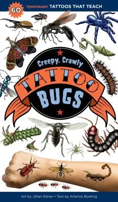 Hátborzongató, csúszómászó tetováló bogarak: 60 tanító ideiglenes tetoválás - Creepy, Crawly Tattoo Bugs: 60 Temporary Tattoos That Teach