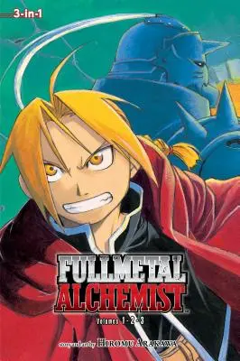 Fullmetal Alchemist (3 az 1-ben kiadás): Tartalmazza a Vols. 1, 2 & 3 - Fullmetal Alchemist (3-In-1 Edition): Includes Vols. 1, 2 & 3