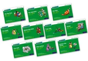 Read Write Inc. Phonics: Zöld készlet 1 mesekönyvek Vegyes 10-es csomag - Read Write Inc. Phonics: Green Set 1 Storybooks Mixed Pack of 10