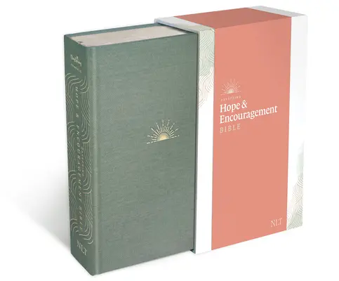 NLT Dayspring Remény és Bátorítás Biblia (Keményfedeles Deluxe, tengerzöld) - NLT Dayspring Hope & Encouragement Bible (Hardcover Deluxe, Seafoam Green)