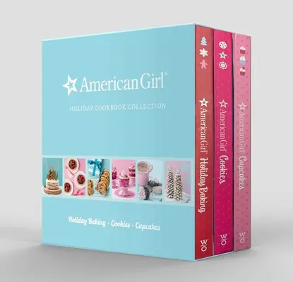 American Girl Az én ünnepi szakácskönyvgyűjteményem (ünnepi sütemények, sütemények, muffinok) - American Girl My Holiday Cookbook Collection (Holiday Baking, Cookies, Cupcakes)